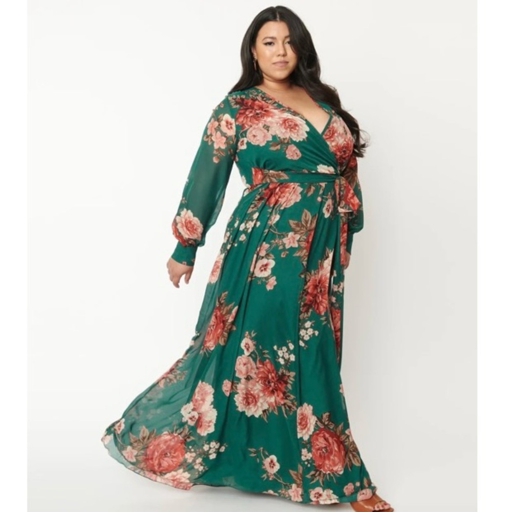 Floral Chiffon Maxi